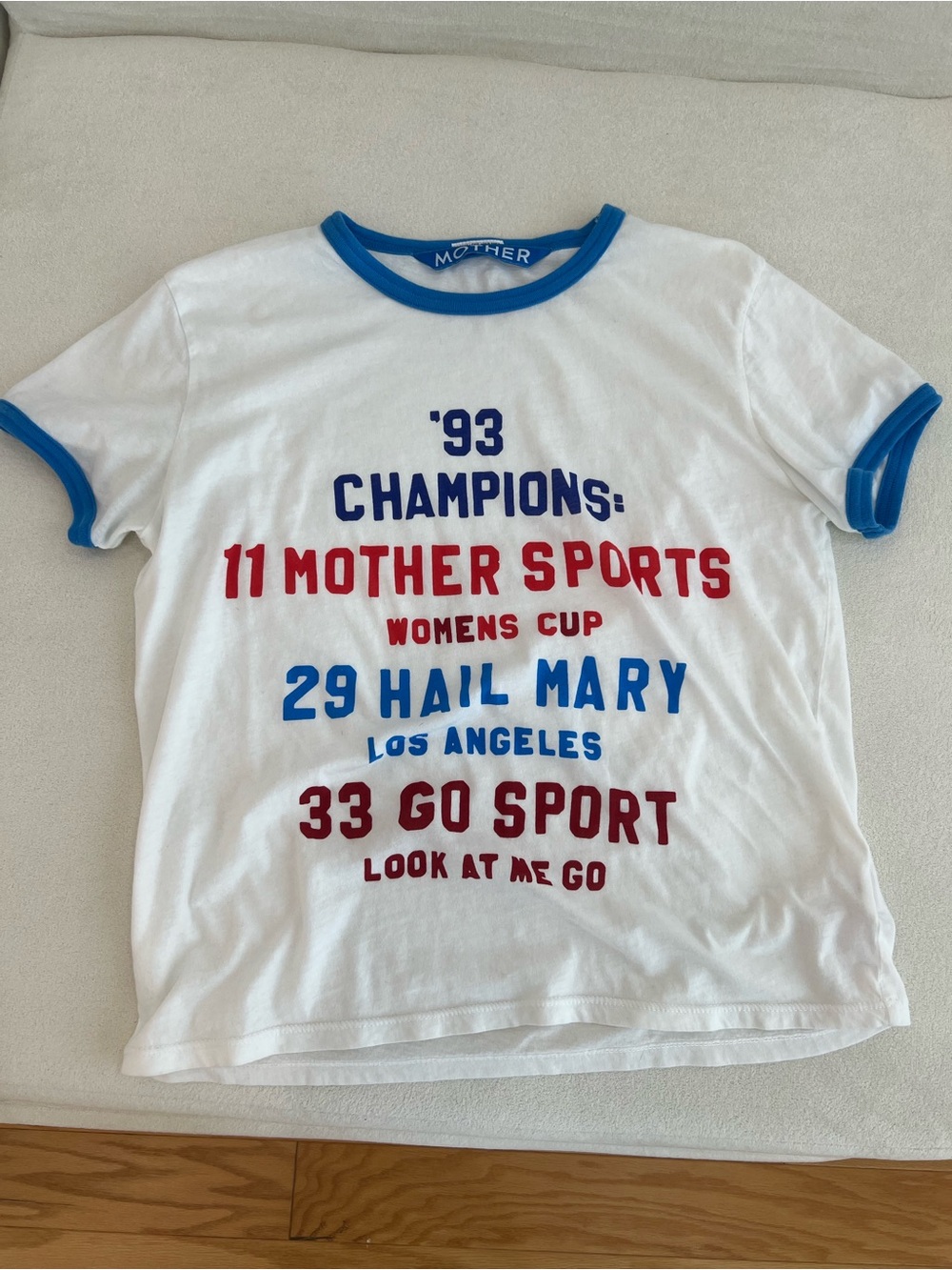 MOTHER The Lil Goodie Ringer Tee